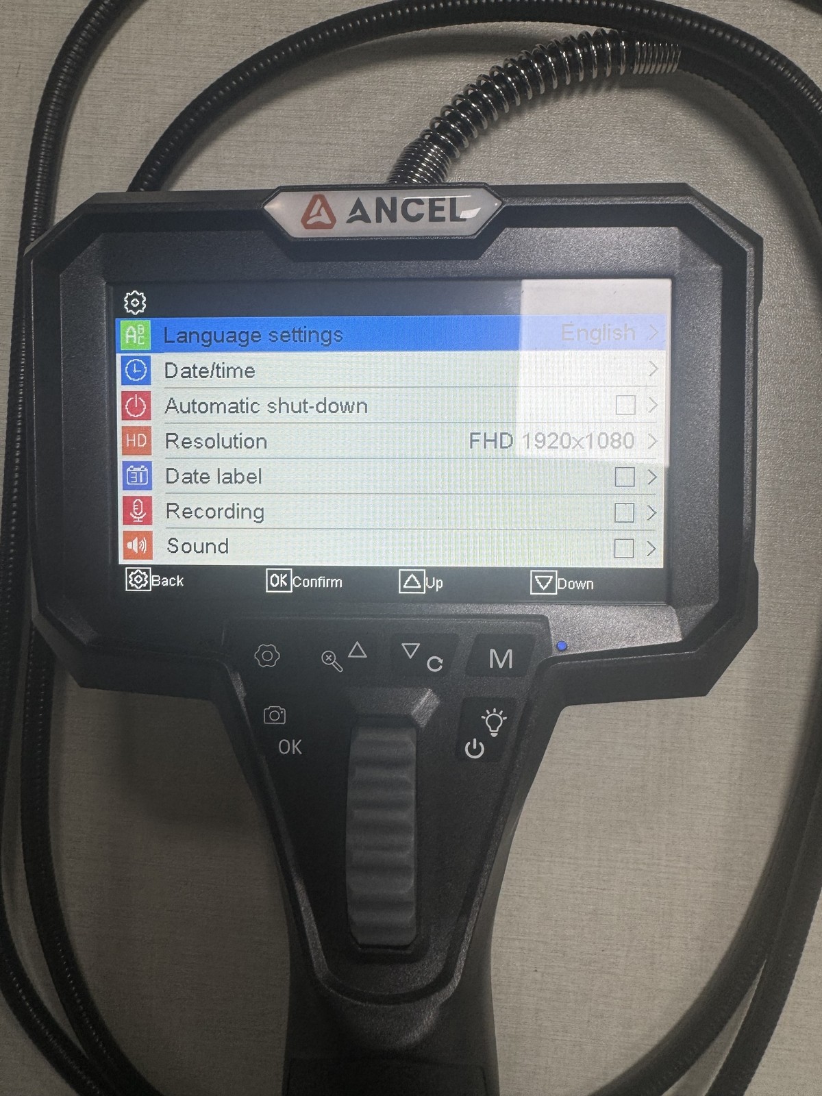 4.3-inch IPS LCD Articulating Inspection Borescope Camera Endoscope Dual Lens