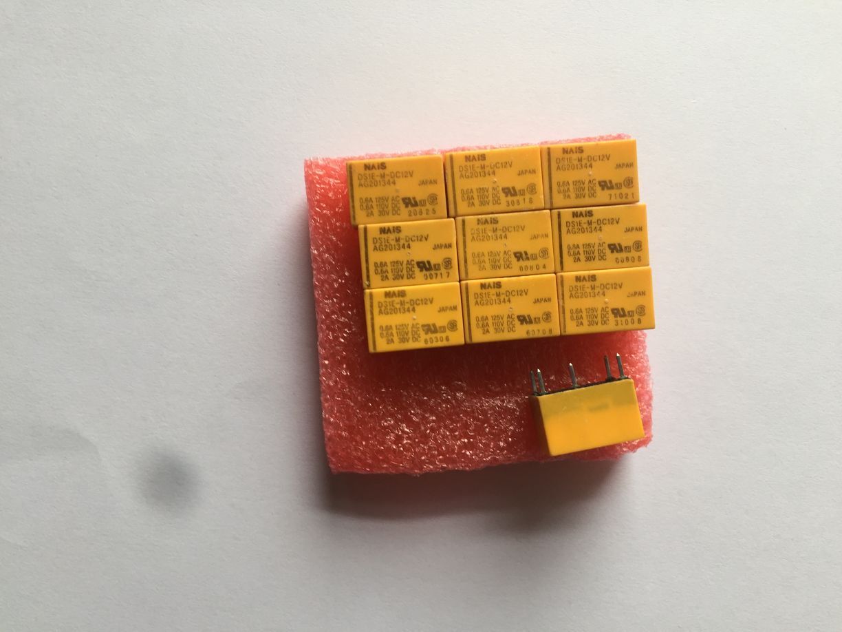 10PCS NAIS Relay DS1E-M-DC12V DS1EMDC12V New Free Shipping *TT