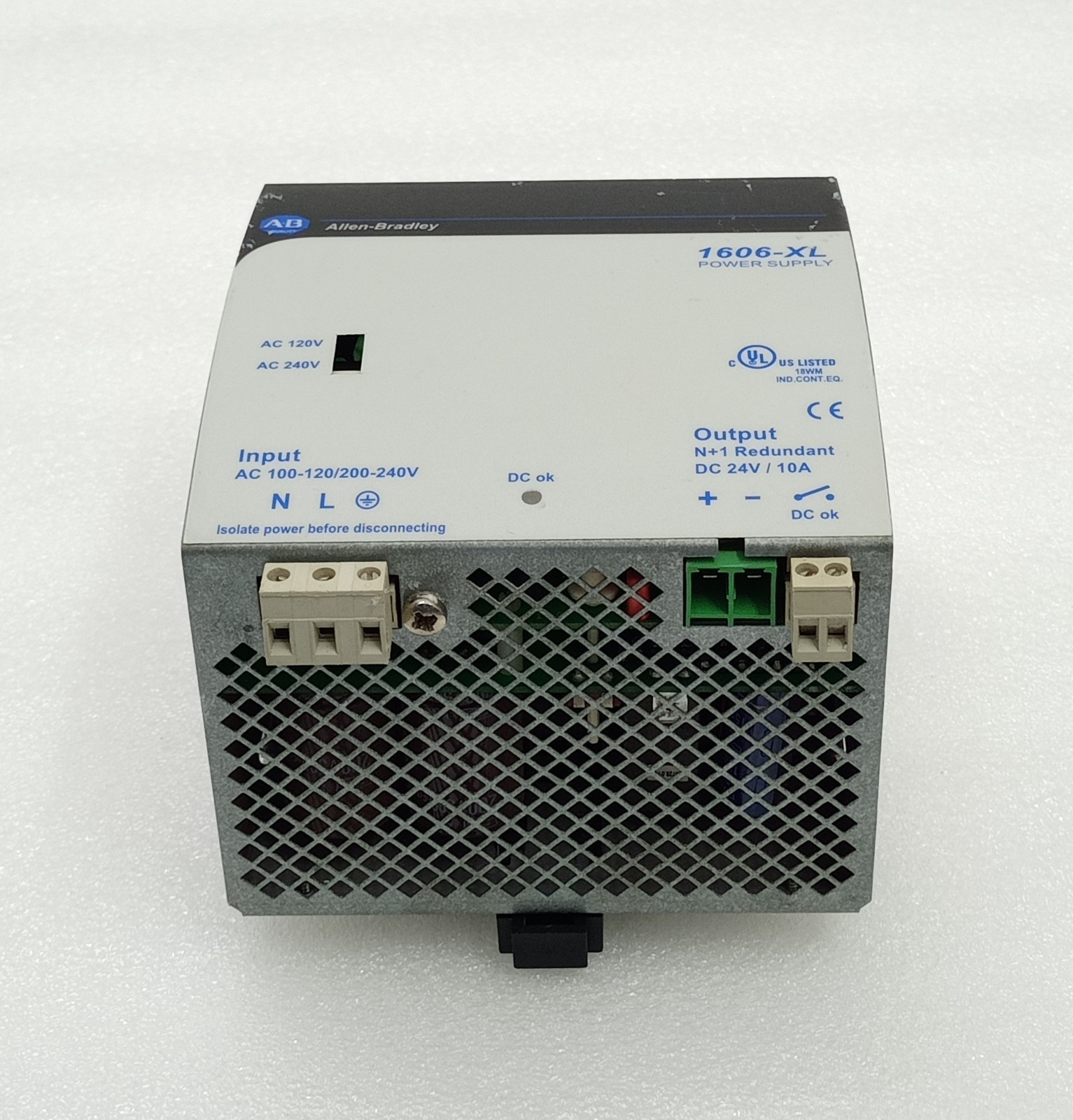 ALLEN-BRADLEY 1606-XL POWER SUPPLY Cat.1606-XL240DR SER B