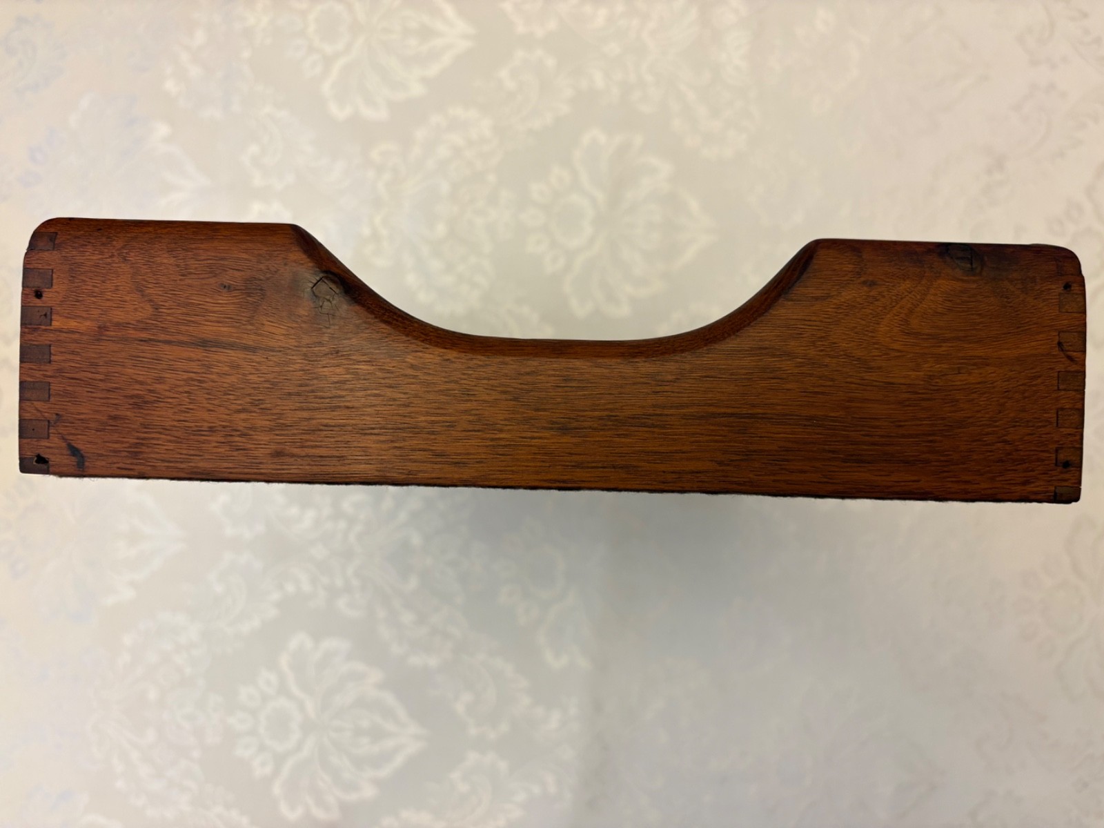Vintage Walnut Wood Legal Size Paper Tray 15.25″ x 10.25″
