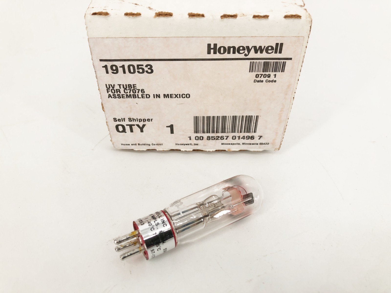 New Honeywell 191053 UV Tube for C7076