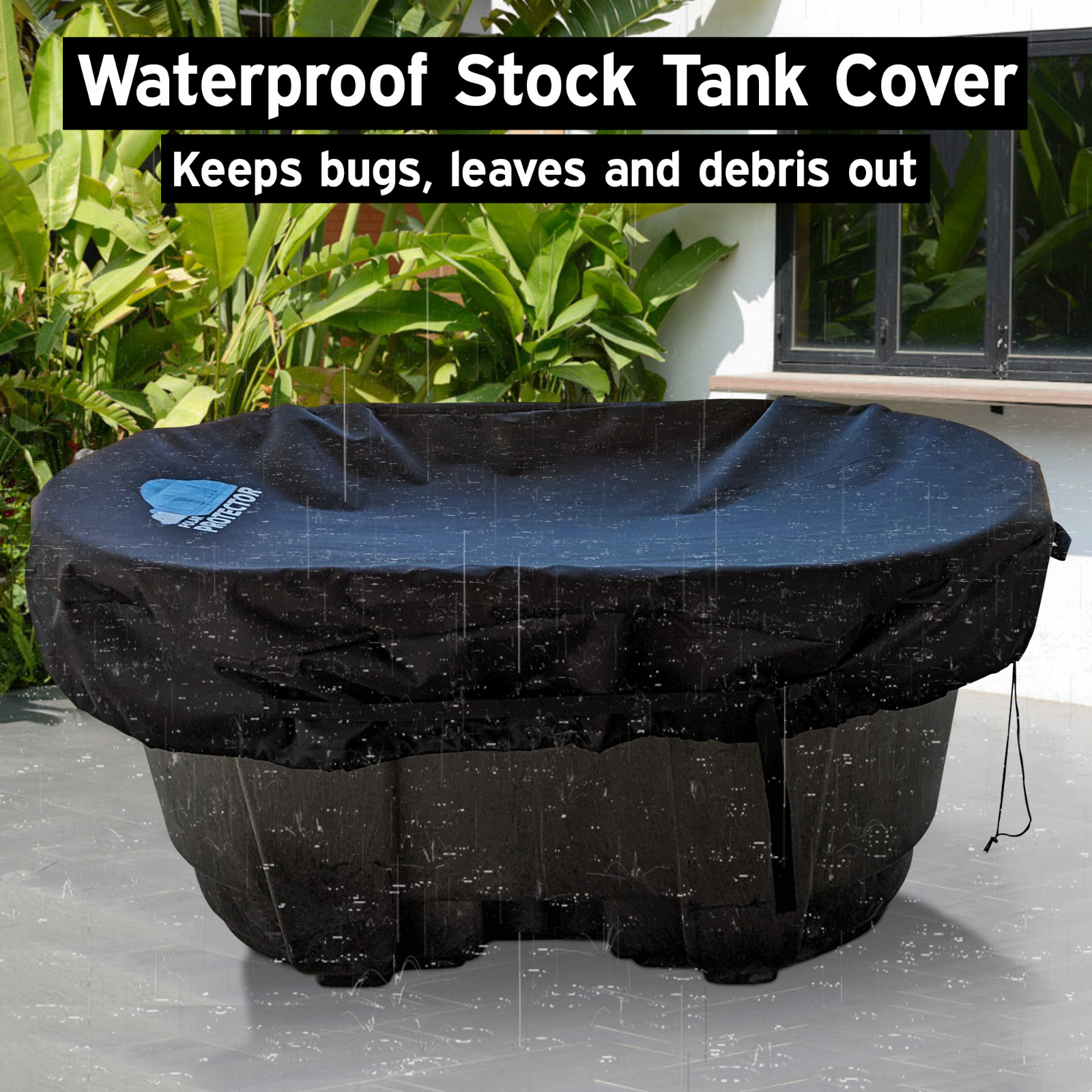 Rubbermaid 100 Gallon Stock Tank Cover Ice Water Therapy Ice Bath Cover Coldtank
