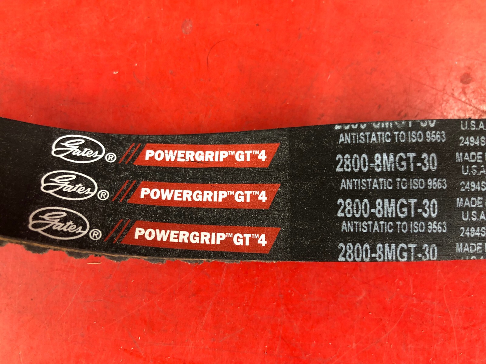 GATES 2800-8MGT-30 POWERGRIP GT4 INCLINE CONVEYOR POWER BELT 8mm PITCH 350 TEETH