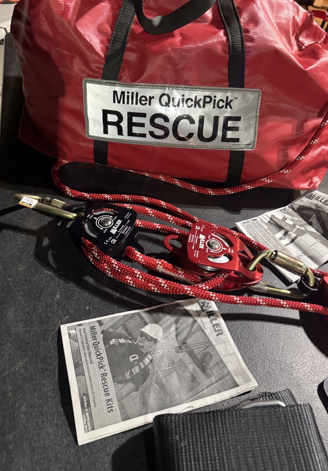 Honeywell – Miller 100-foot QuickPick -PREMIUM – Rescue Kit, tk 2542602