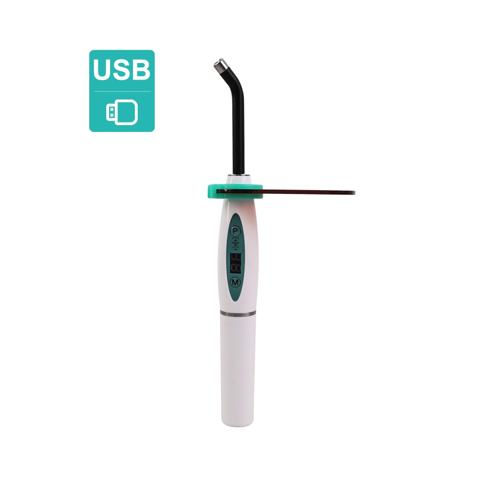 Dental Wireless Cordless LED Cure Curing Light Lamp 2000mw 5W Tool Resin Cure US