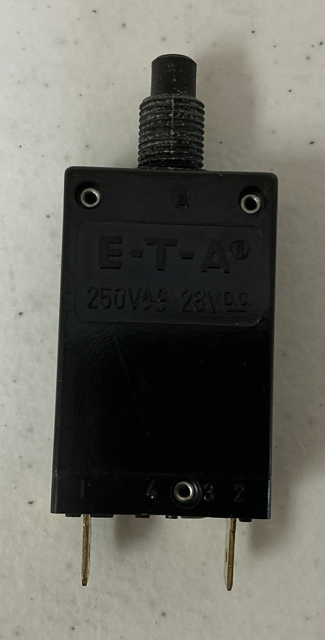 E-T-A 45-700-IG1-P10 CIRCUIT BREAKER, FREE SHIPPING