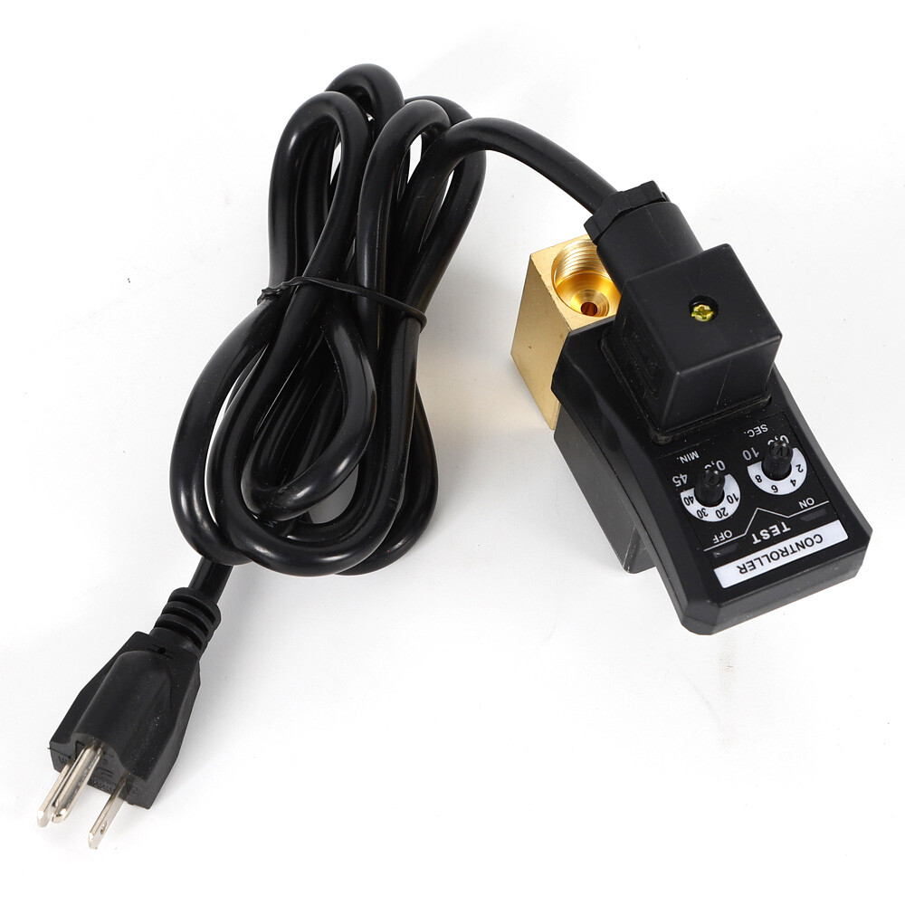 Auto Automatic Timed Electronic Drain Valve for Air Compressor Water Tank 1/2»!