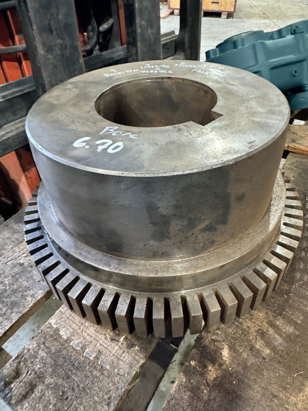 UNUSED FALK 4656466 HUB 1170T COUPLING 6.70″ BORE 333092