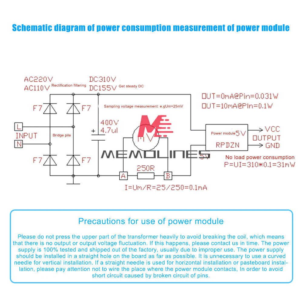 6VV/9V/14.5V Isolated Switching Power Module AC-DC Power Module Step-Down Module