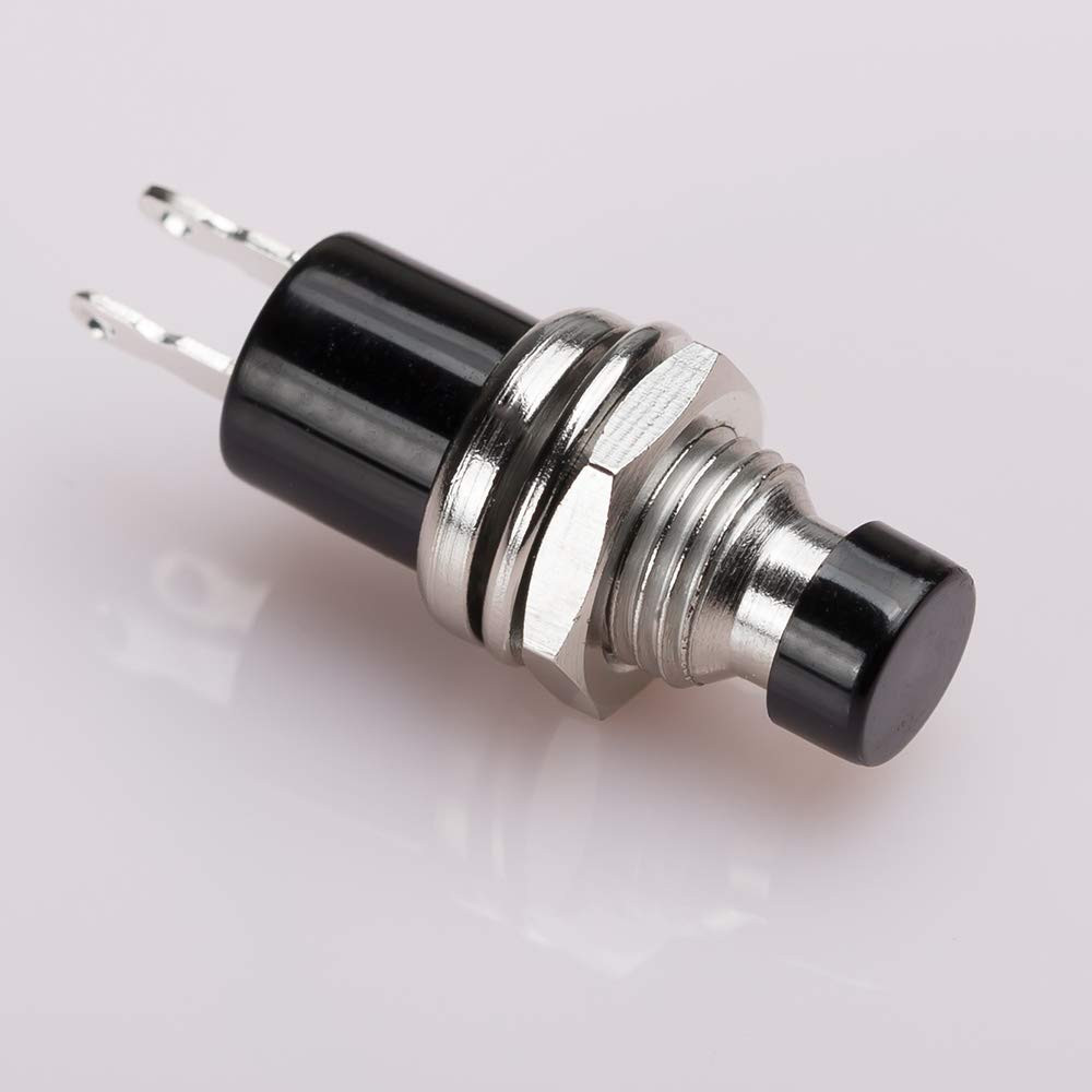 Momentary Push Button Switch，SPST Normal Closed NC Switch 2 Pin Mini Micro 1A 25