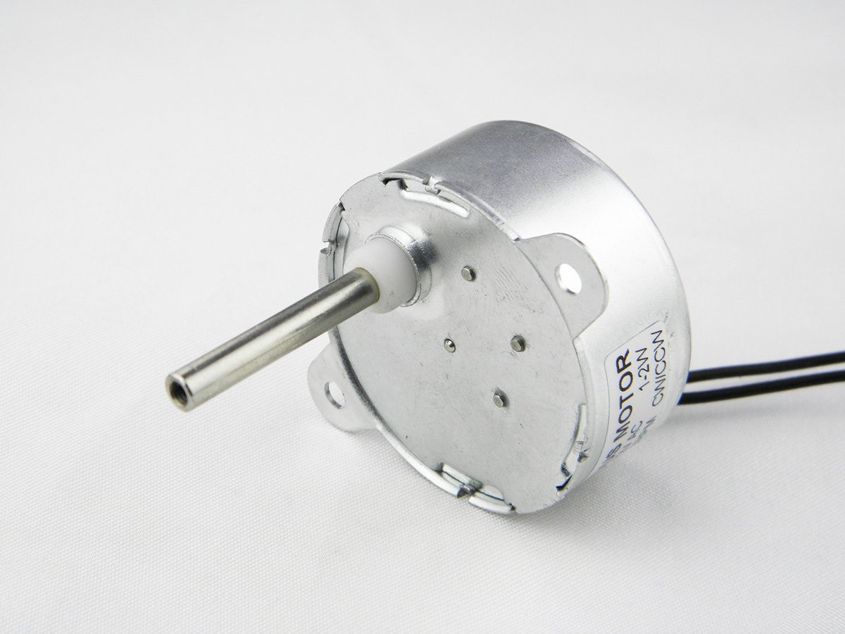 Synchronous Motor Tyc40 Ac 12v 5rpm Shaft Length 33mm For Christmas Decoration M