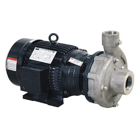 Dayton 55Jj48 Centrifugal Pump, 3 Ph, 230/460Vac