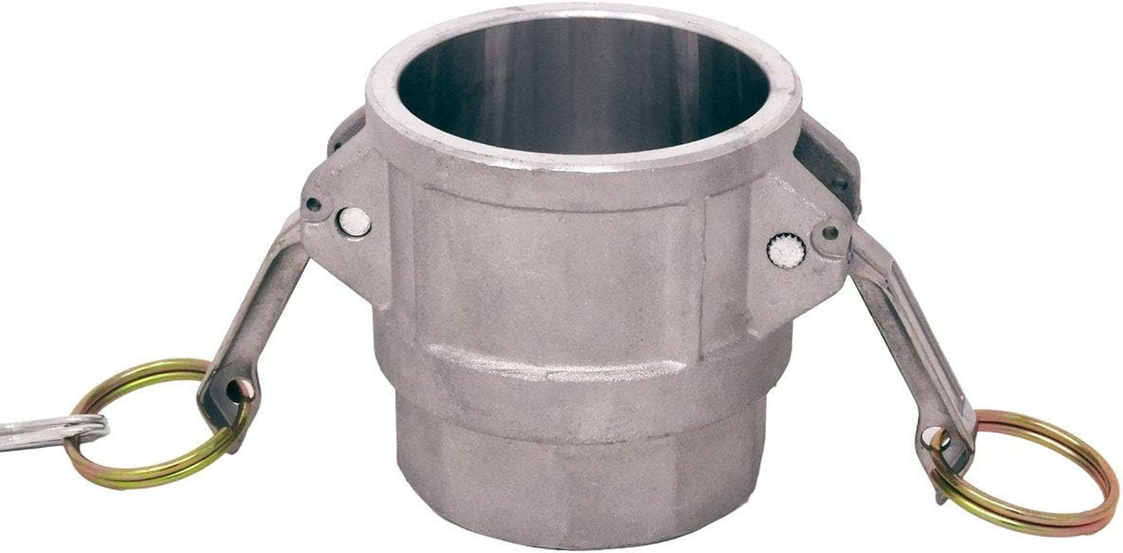 Gloxco Aluminum Type D Cam and Groove Hose Fitting, 2? Female Camlock X 2? Fema