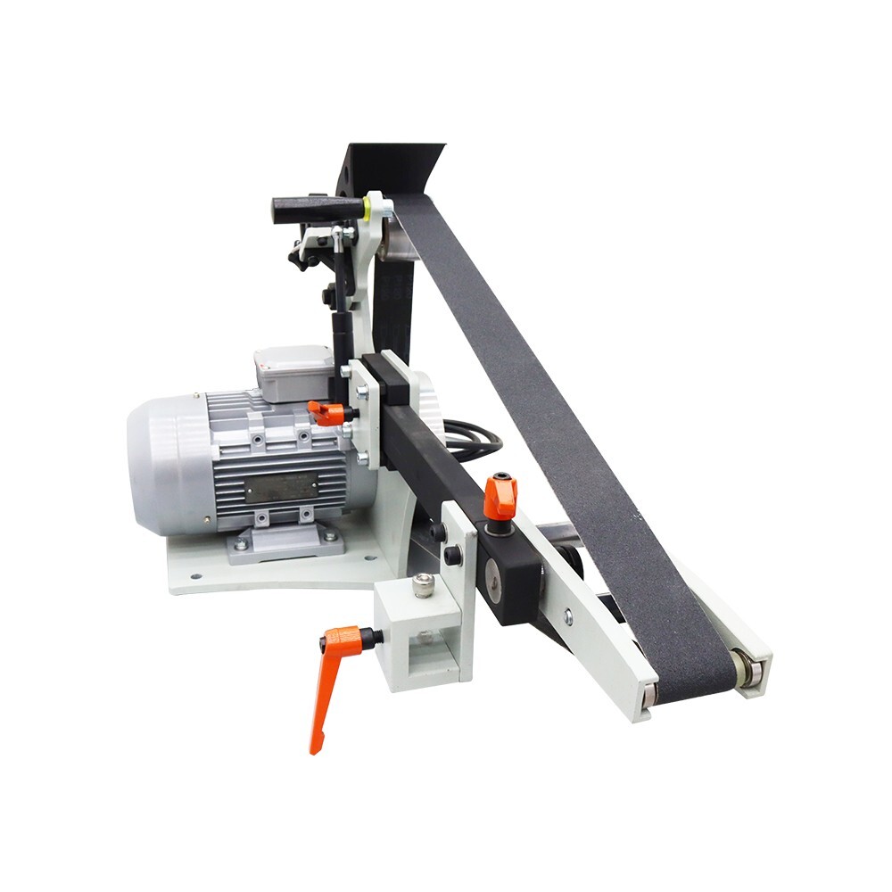 72in Belt Sander Grinder Knife Sharpener Polishing Machine w/ 3 Belts 220V 1500W