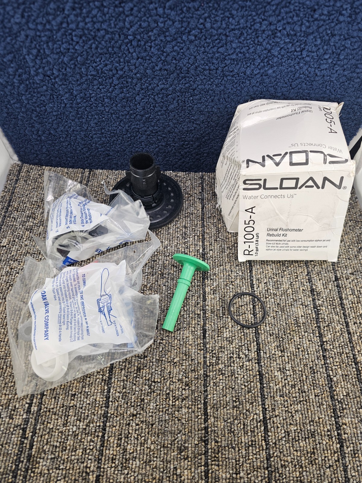 Sloan R-1005-A: Regal Urinal Diaphragm Rebuild 1.0 Gpf, Manual Flush Valve