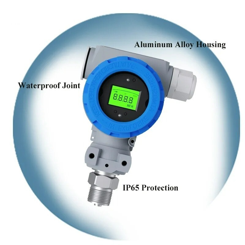 4-20mA Digital Pressure Transducer Sensor 0-10Mpa 0-60Mpa EX-Proof Transmitter