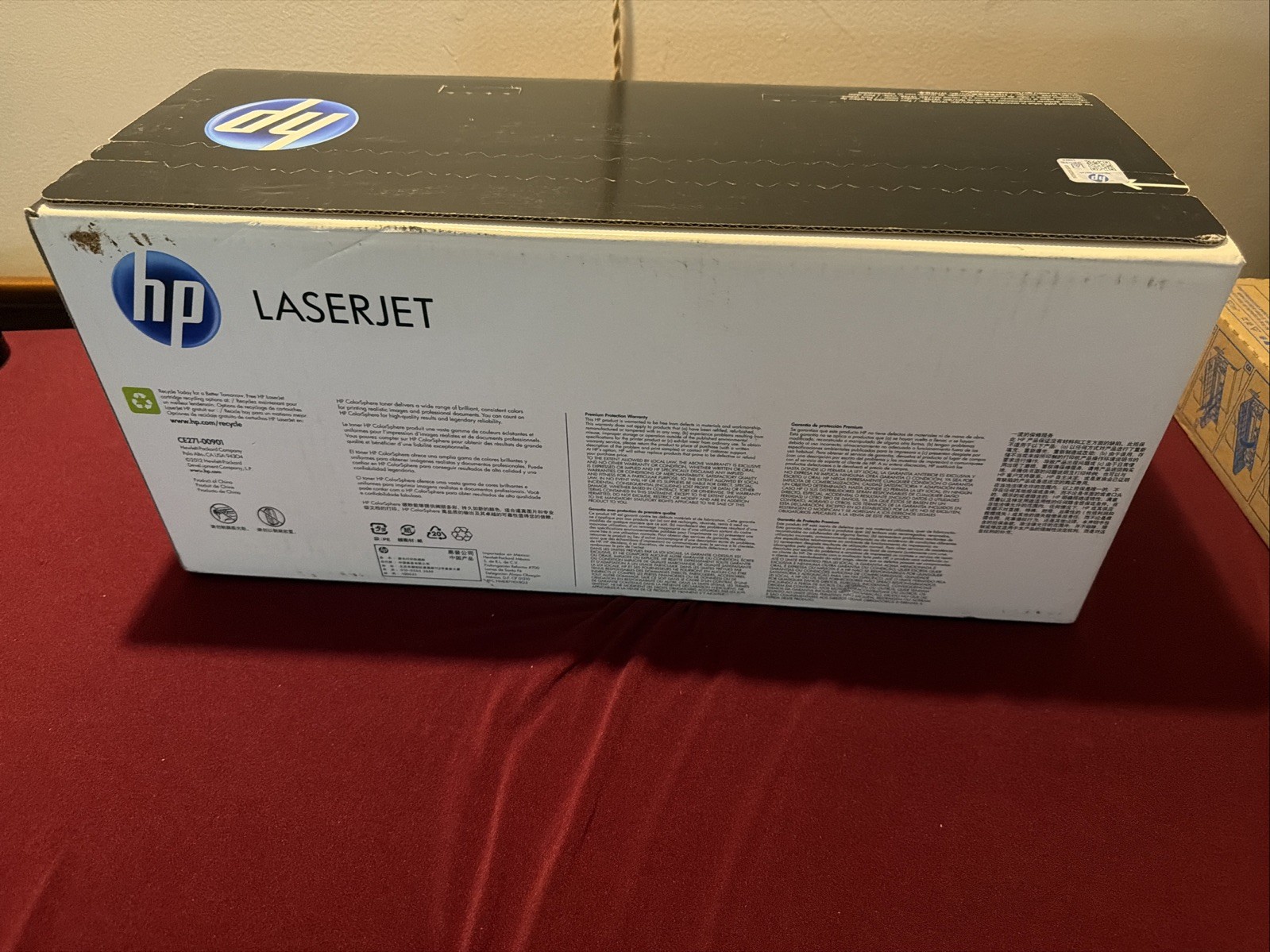 HP CP5525 650A Cyan Toner Cartridge New Sealed in Box Inkjet