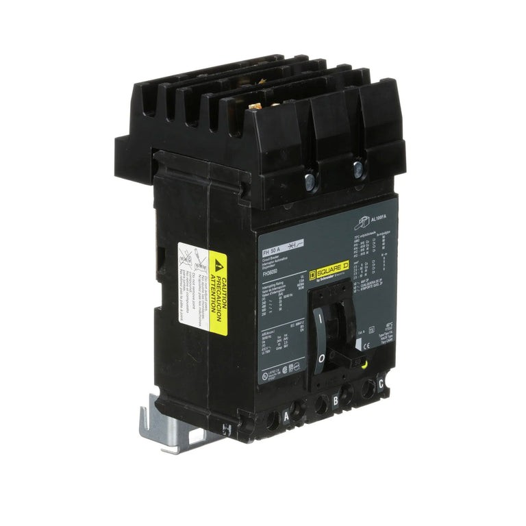 Square D FH36015G 15 Amp 3 Pole 480v Molded Case Breaker