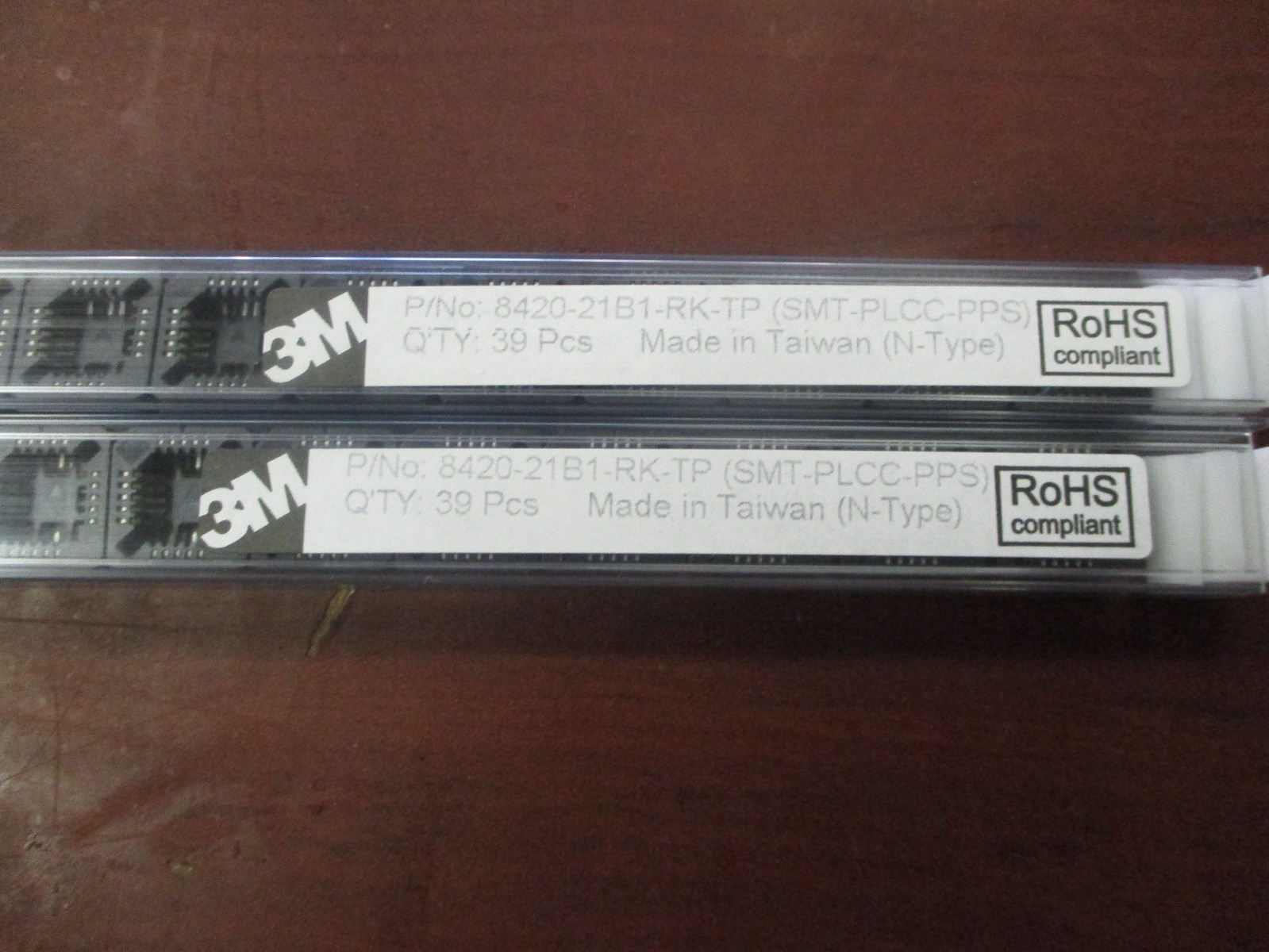 3M 3M2021B1-ND New Conn Socket PLCC 20 pos Tins (QTY 100) Date Code 7-27-15