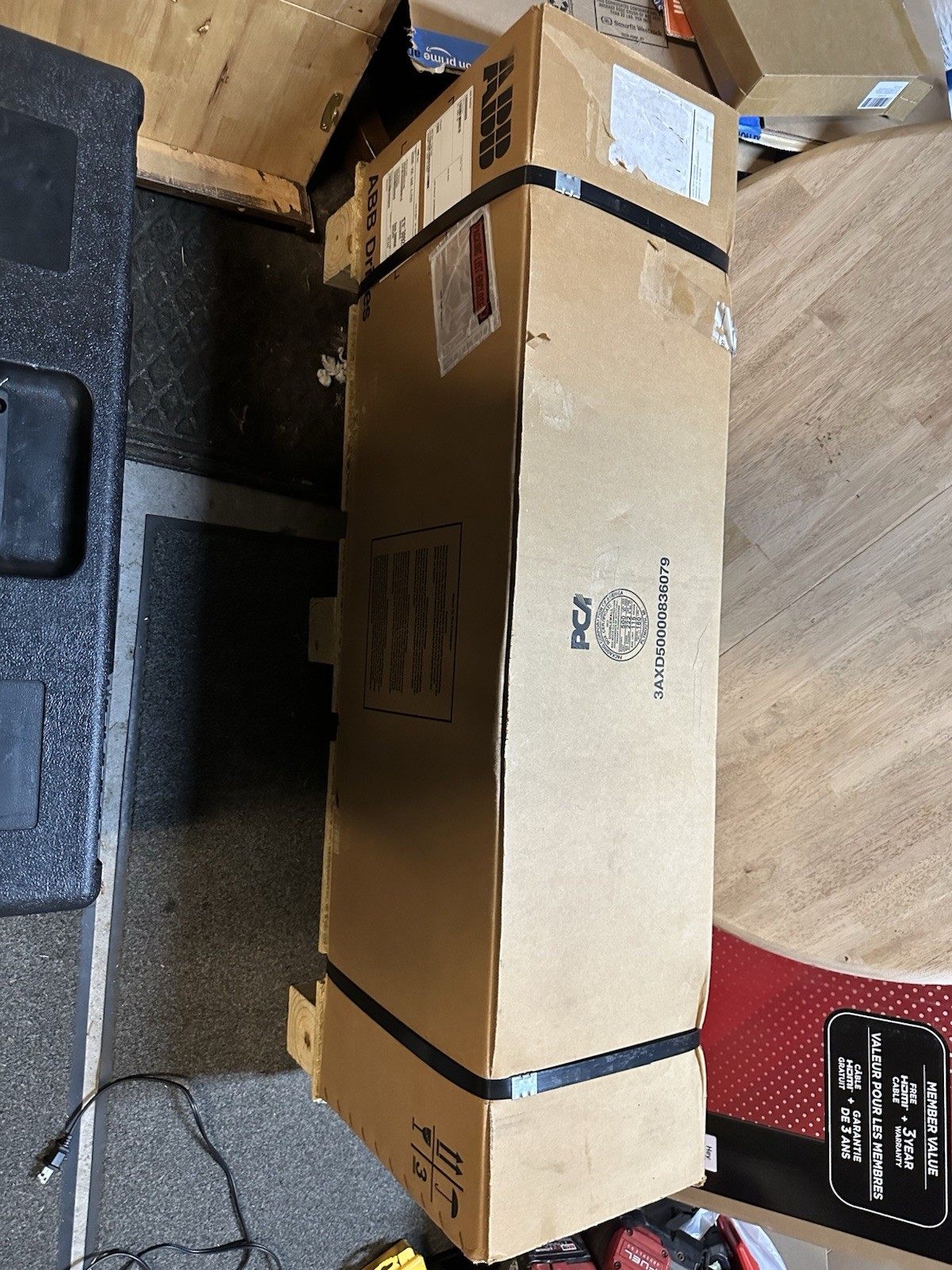 ABB ACH580-VCR-04A8-4+F267 VFD 380-480V 3-Phase 3HP 2.2kW IP21