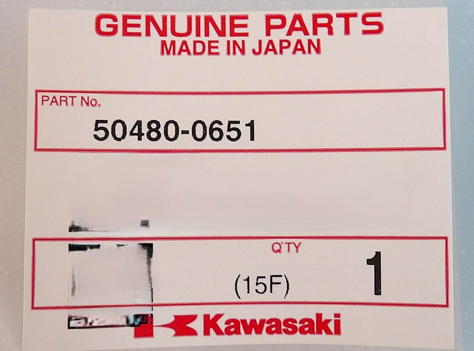 Kawasaki 50480-0651 Robot End Effector Fork Manipulator Blade New Surplus