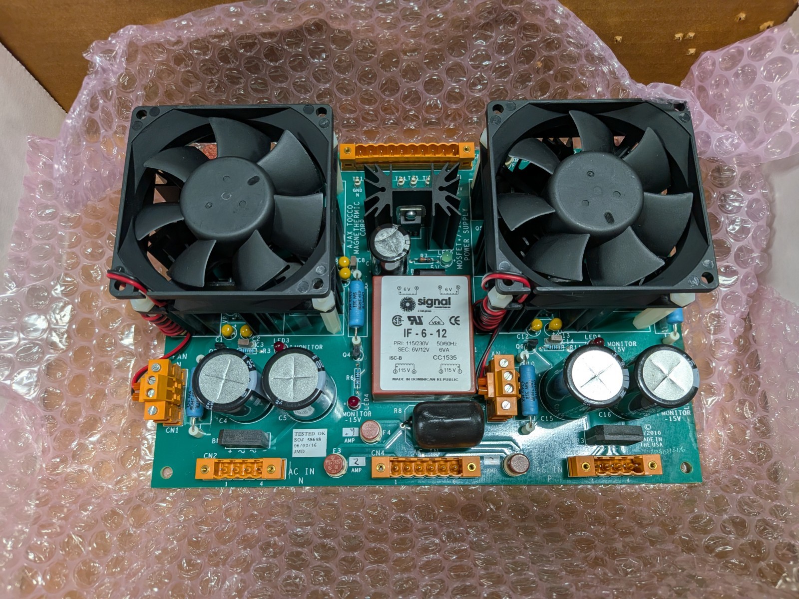 Ajax Tocco 71965A50 MK-A G-02-10169-C1 Power Supply