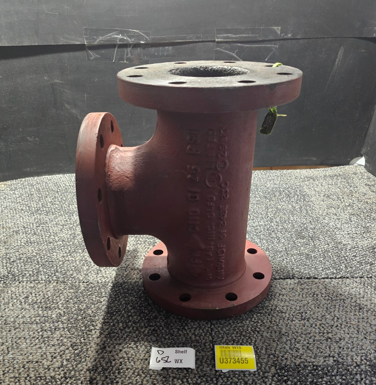 Sigma CS24H07T18 9″ Flanged Joint Tee C110 01 Ductile Iron Flanged Fitting