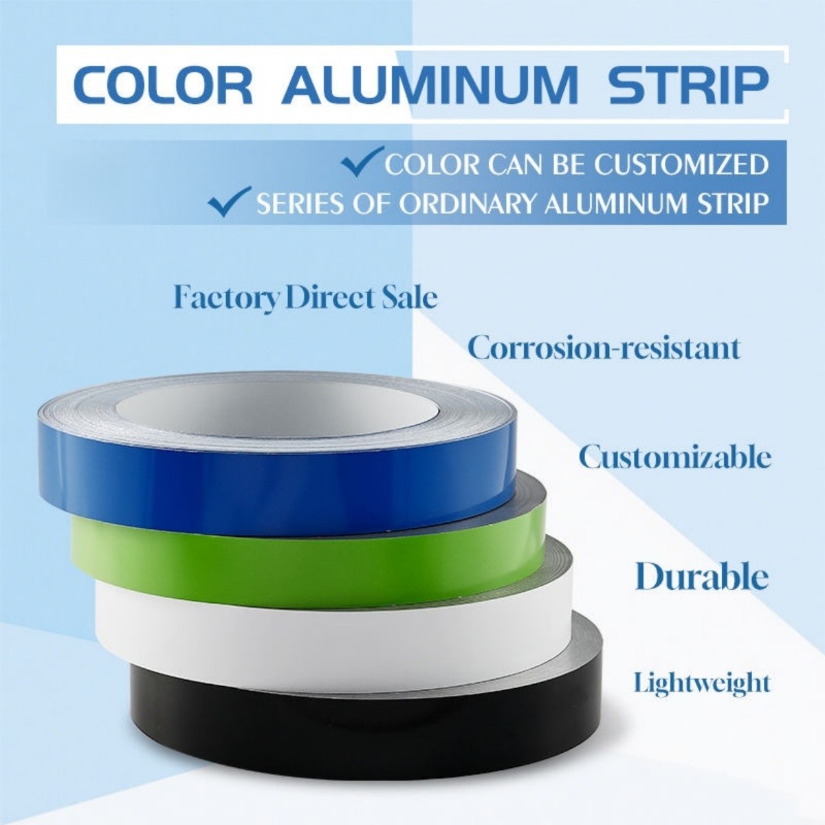 Aluminum Alloy Coil for Channel Letters – Flat Strip/Coil – Weather Resistant