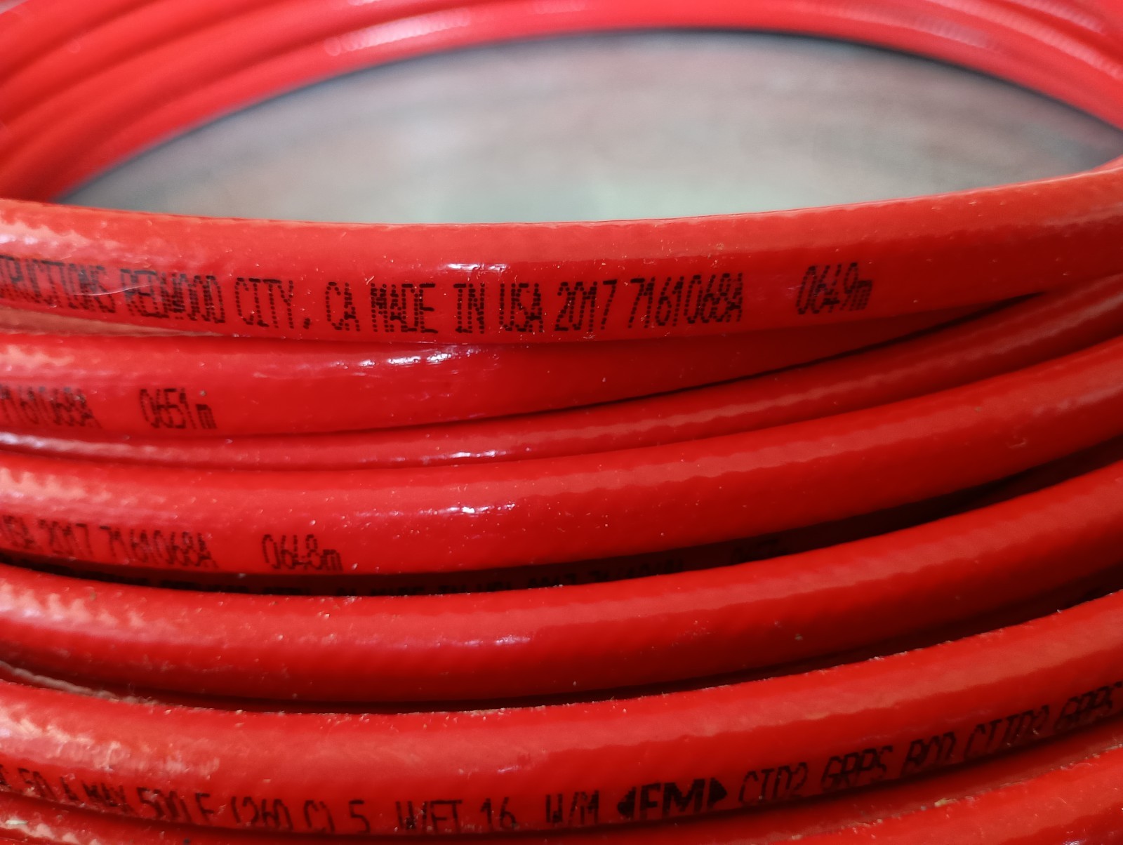 NEW 100 FT RAYCHEM VPL-5VPL2-CT HIGH TEMP SELF REG. HEATING CABLE 5W/FT 277VAC