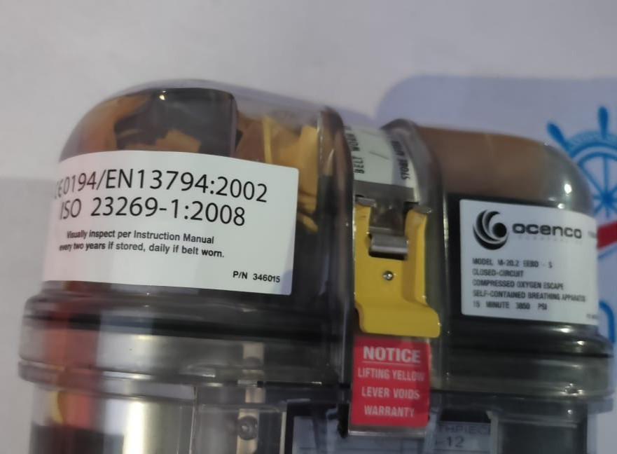 OCENCO EEBD BREATHING DEVICE M-20.2 (LIFE DATE 04/2028)