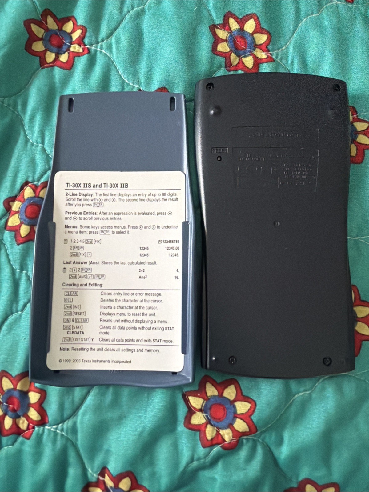 Texas Instruments TI-30XIIS Scientific Calculator