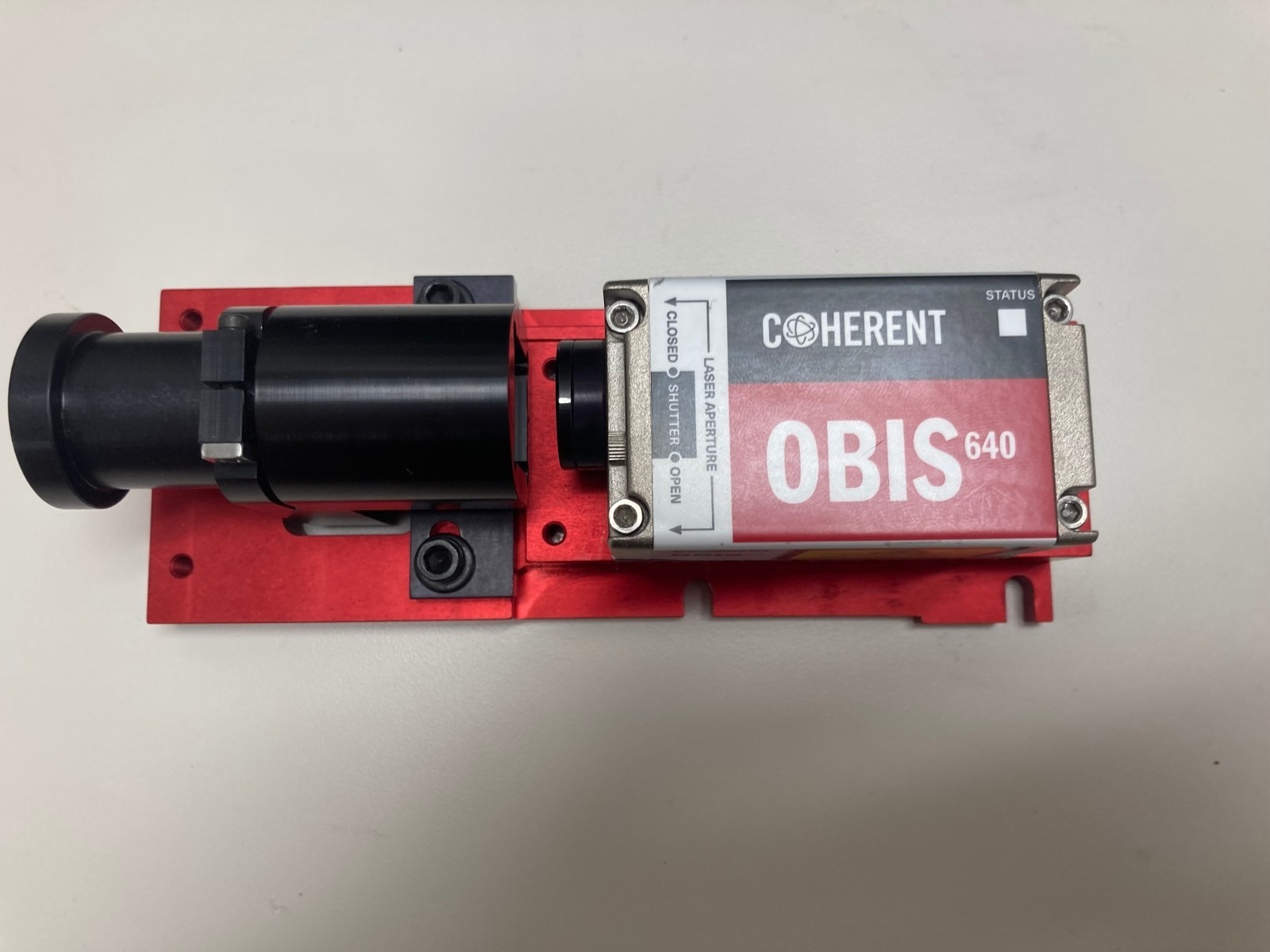 Coherent OBIS LX 640-100C laser – 100% tested condition! 588 hours complete !