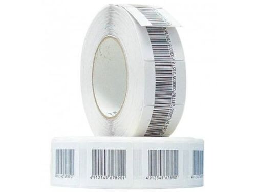 1000 pcs soft Label with Release Tool For Retail Store 8.2MHz Security System