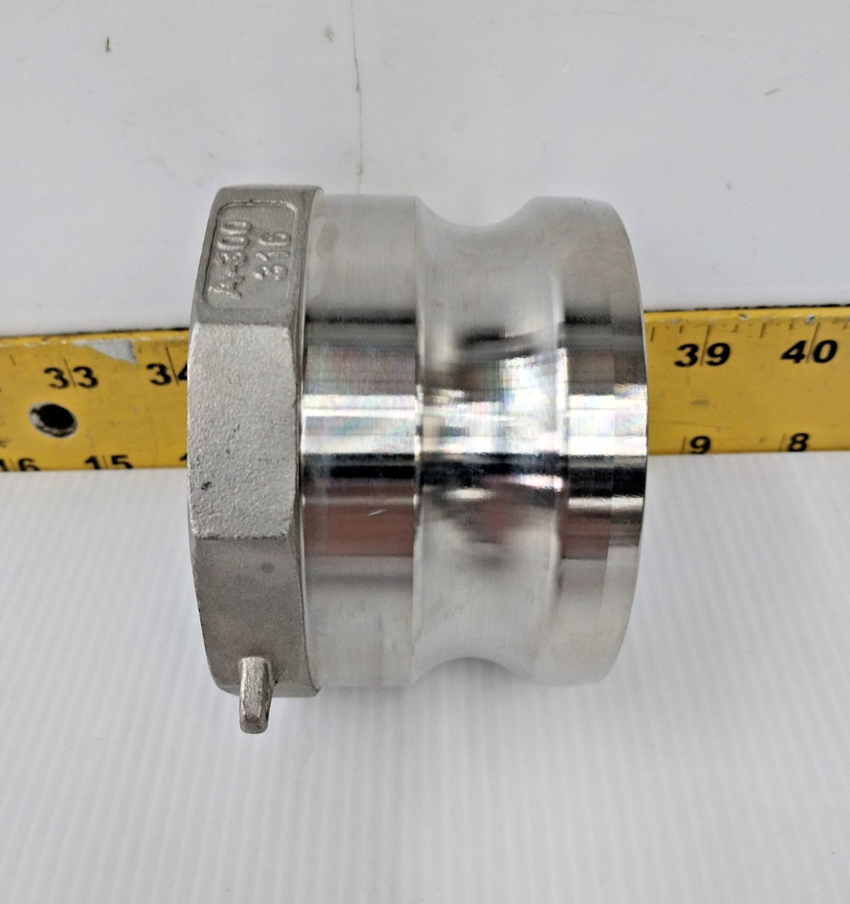 New Value Collection 3″ Stainless Steel Cam & Groove Fitting Part 44797611