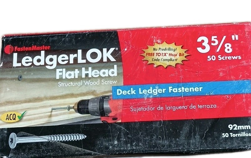 (48) FastenMaster LedgerLok 3-5/8 Flat Head Wood Screw(s)
