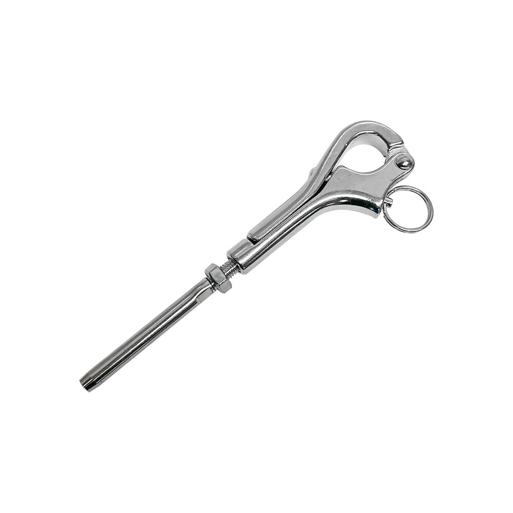 Marine Stainless Steel T316 Pelican Hook For Cable Wire Boat Shackle