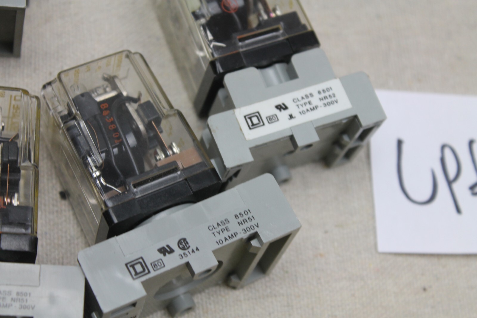 Lot of Electrical Parts Square D Socket Relay Contacts KP12P14V14 KP13P14V14 ++