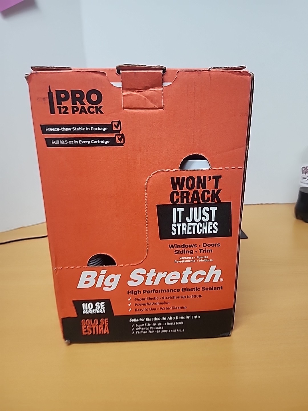 (11) Sashco Big Stretch Acrylic Latex High Performance Caulking Sealant 10.5 Oz