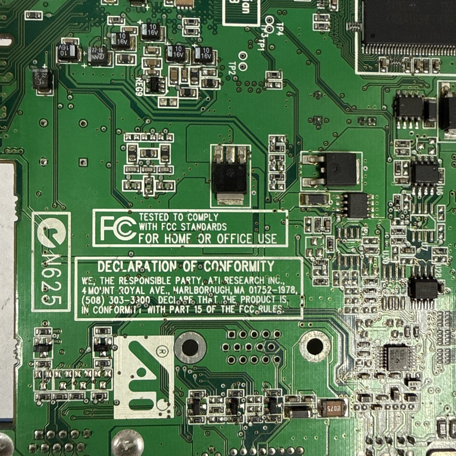 ATI 109-83200-01 Radeon 7500 64MB DDR AGP Graphics video card
