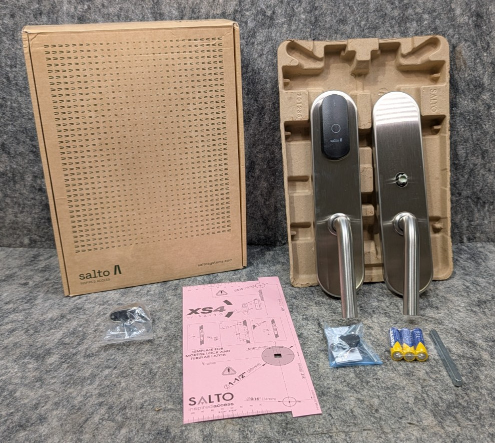 Salto XS4 Original+ W60M Electronic Door Lock Polished Nickel 🔥New🔥