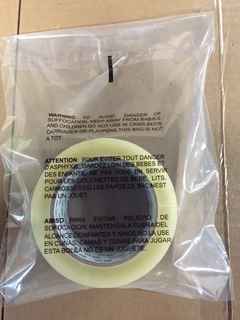 1000 14×20 Self Seal Suffocation Warning Clear Poly Bags 1.5 mil Free Shipping