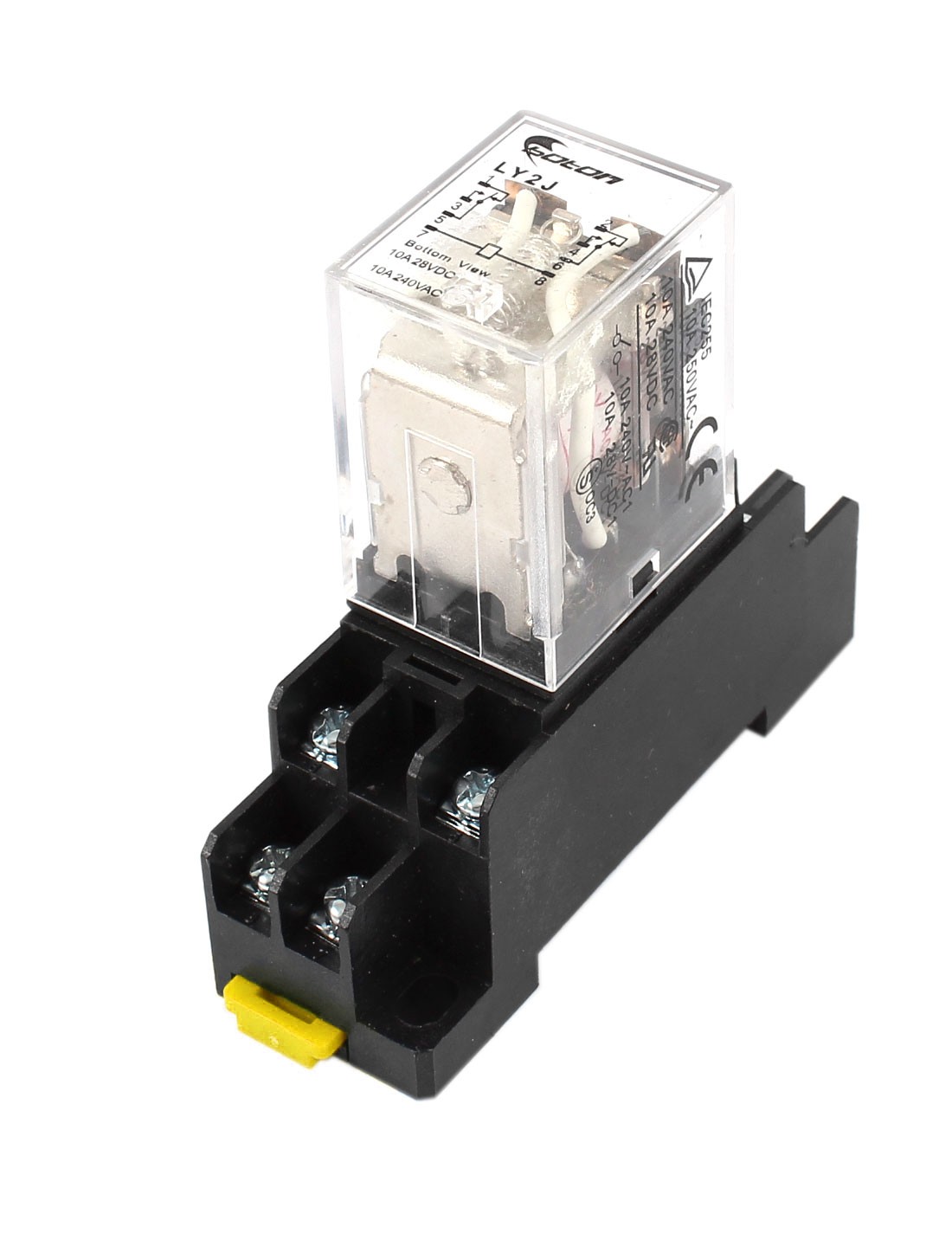 AC 110V Coil General Purpose Power Relay 8Pin 10A AC240V DC28V with Socket