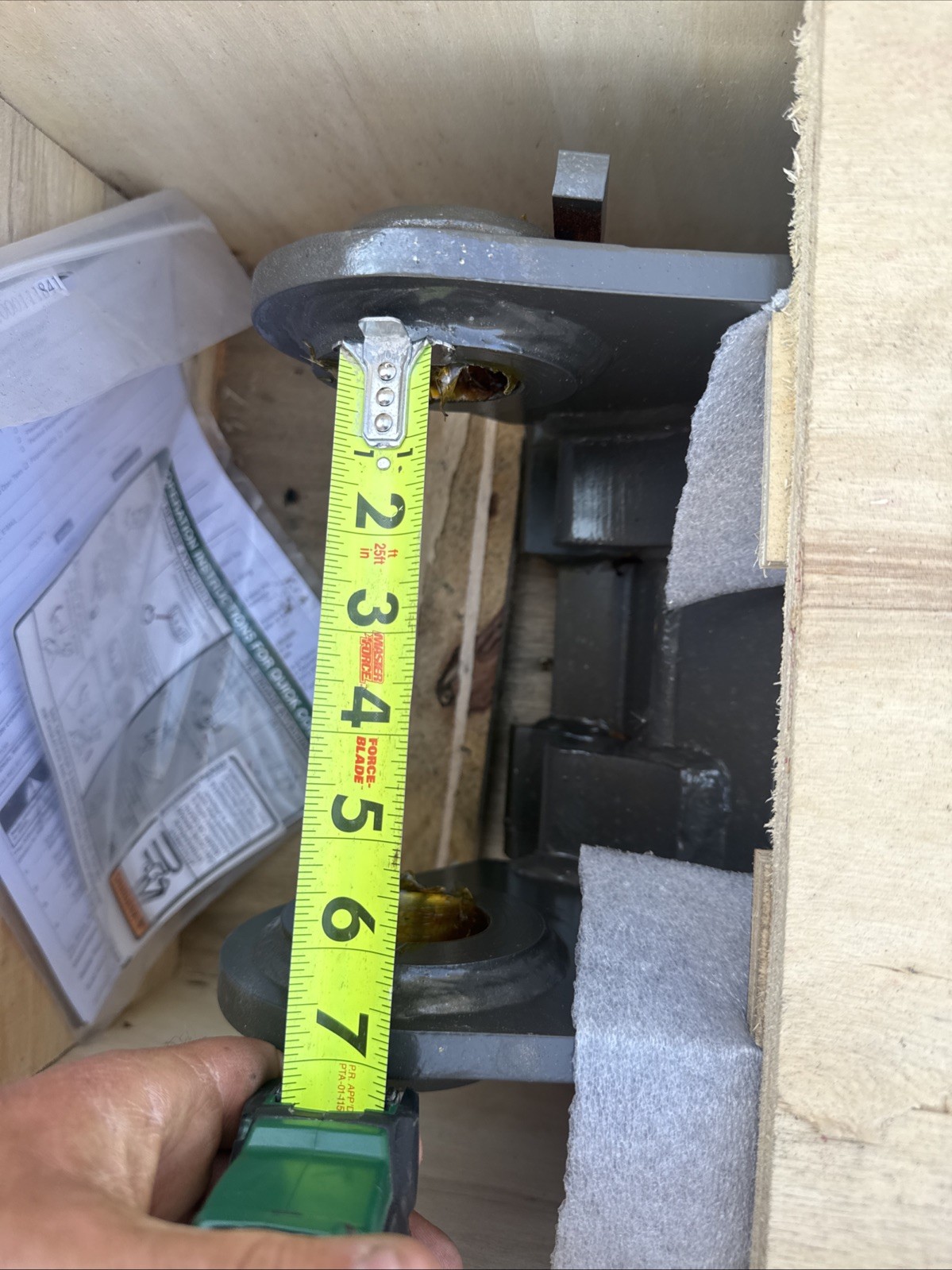 Volvo EC55B Coupler Qhs7ahpl-337_nc Hydraulic Mini Excavator 45 Mm Pins Geith
