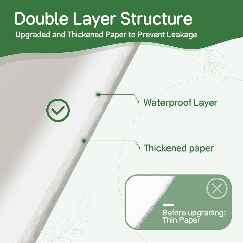 2.2 In. White Disposable Paper Hot Coffee Cups Disposable Tableware 400 per Case