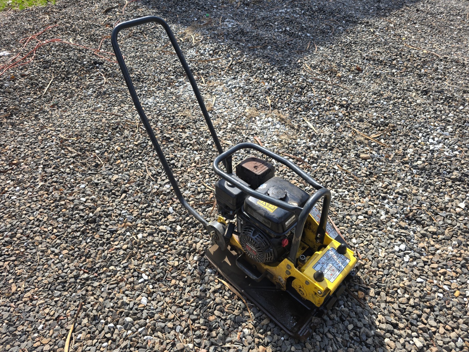 BOMAG BP 18/45-2 Rammer Tamper Vibratory Plate Compactor 5.5HP *READ, SMOKES*
