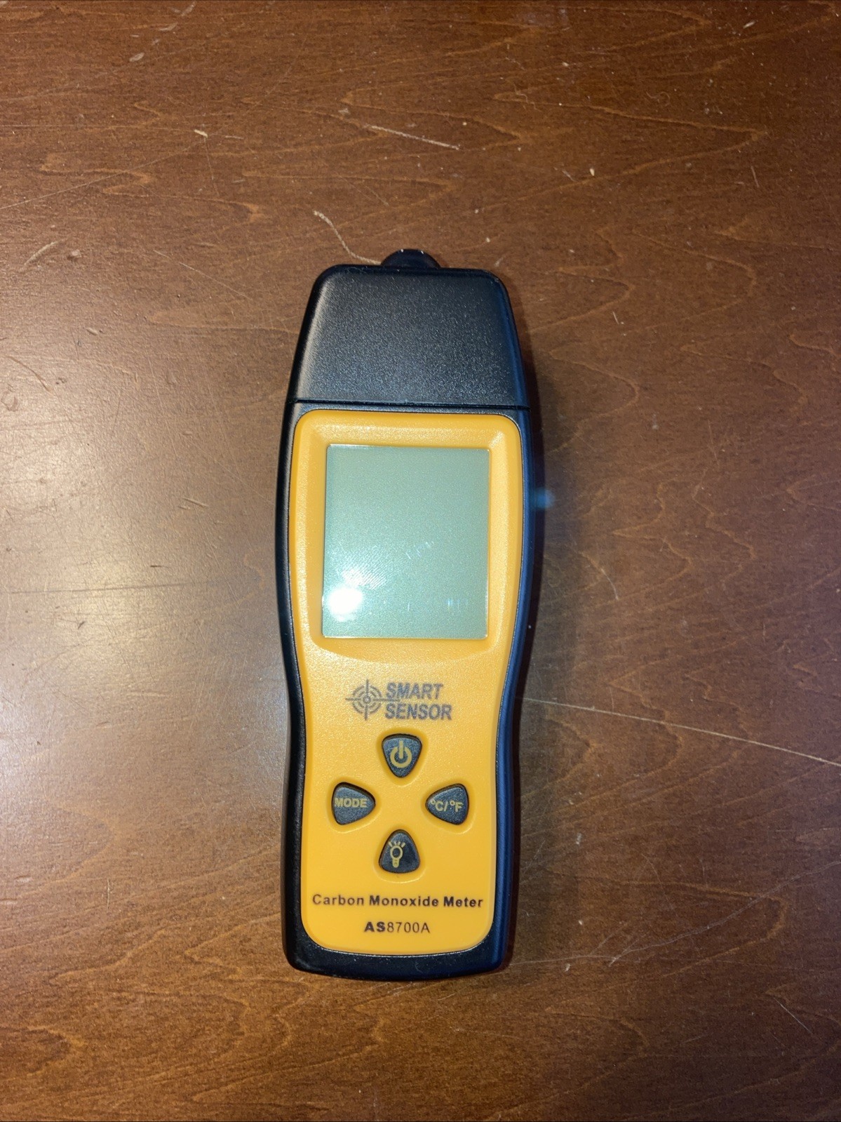 AS8700A Carbon Monoxide Meter Sensor Handheld Orange Black Smart Sensor