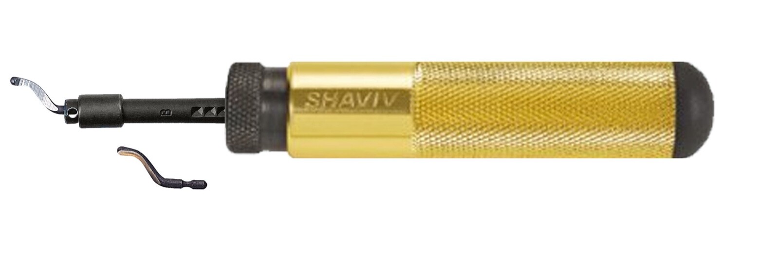 Set B Shaviv Aluminum Handle Deburring Tool #29066 See 10 pack Blade PROMO.