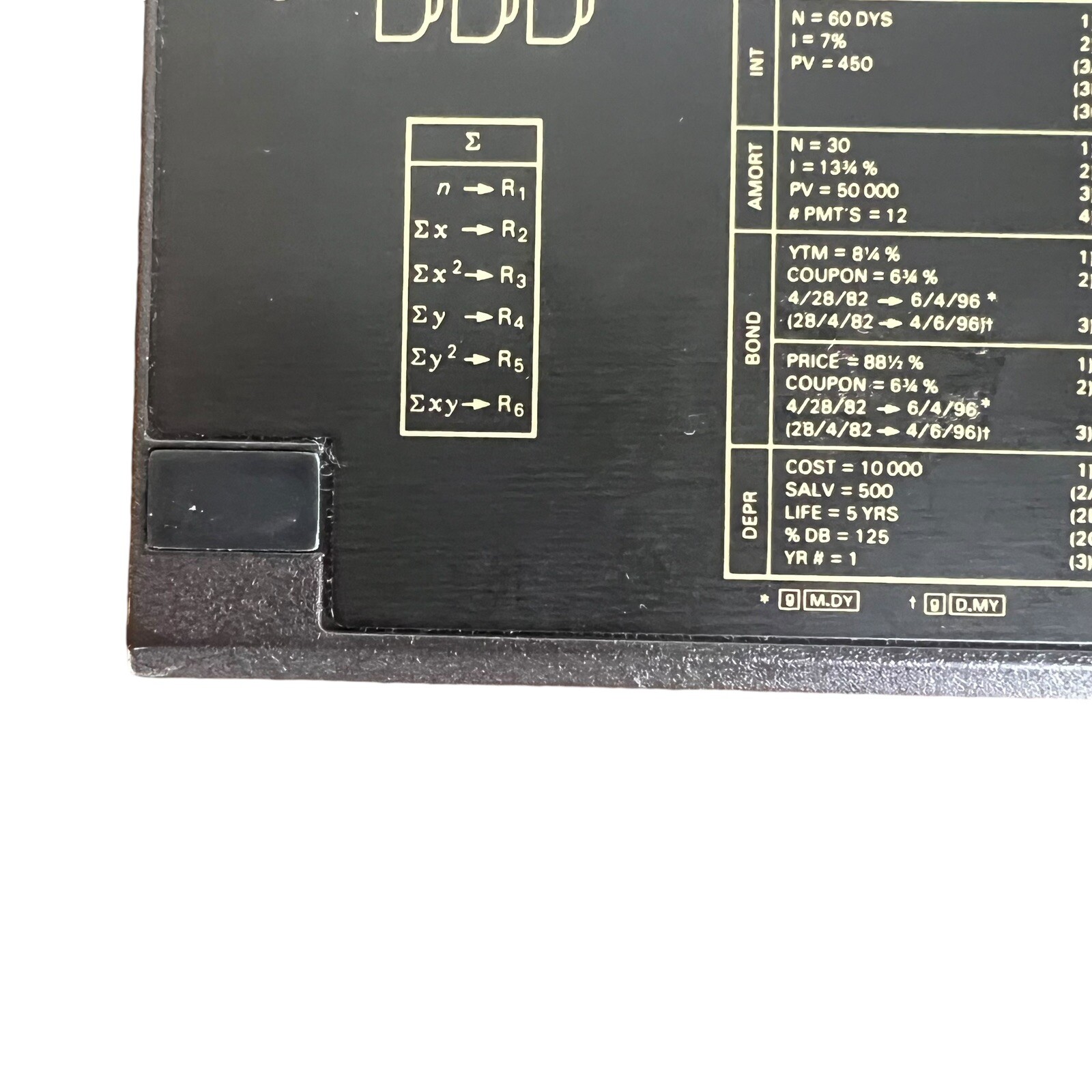 VINTAGE Hewlett Packard HP 12C Financial Calculator With Case **TESTED**
