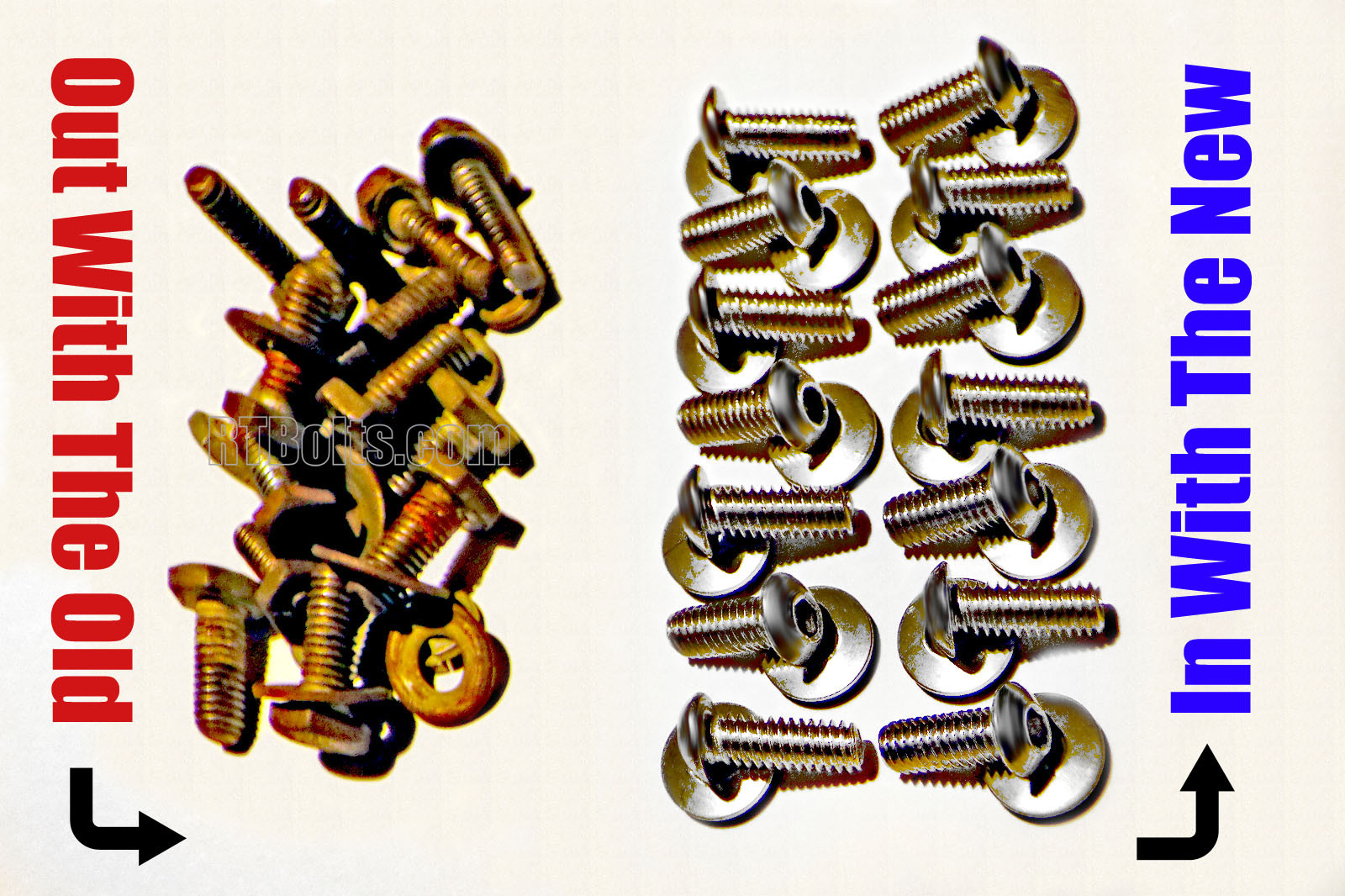 Massey-Harris Tractor Grille to Hood Bolts – 30, 33, 40, 444 etc – Stainless