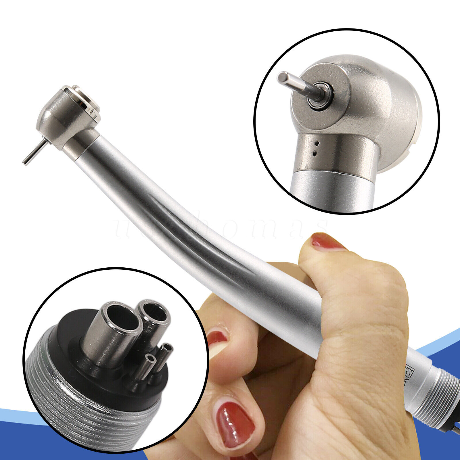 10* Yabangbang Dental High Speed Handpiece Push Turbine 4 Hole Fit NSK Pana Max